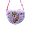 Amamcy Little Girls Unicorn Crossbody Purse Faux Fur Unicorn Shoulder