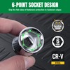SK 3/8" Drive Socket Set, SAE Sockets, 13-Piece, 1/4" to