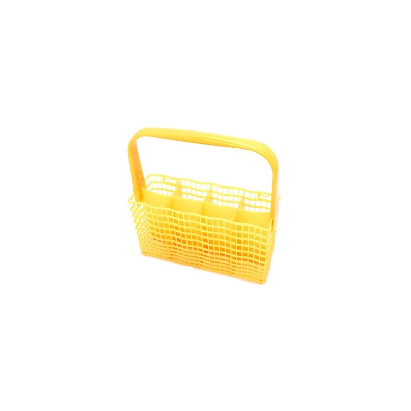 New Genuine Zanussi 1524746508 Dishwasher Cutlery Basket Yellow