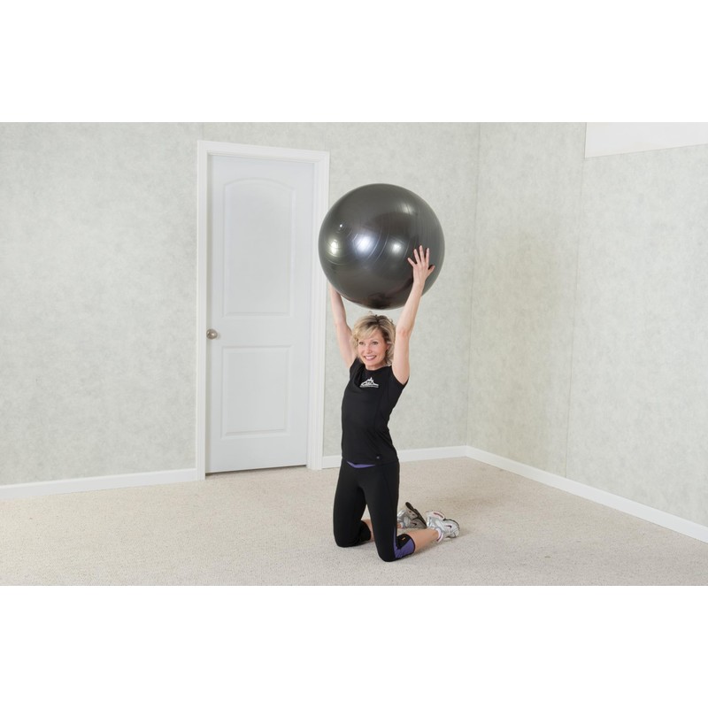 Black Mountain Products Profesional Grade Exercise Stability Yoga Ball, Foot