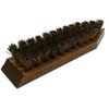 Hebold Schuhmacherei Large Dirt Brush Deluxe Brown Varnished Coconut Fibres