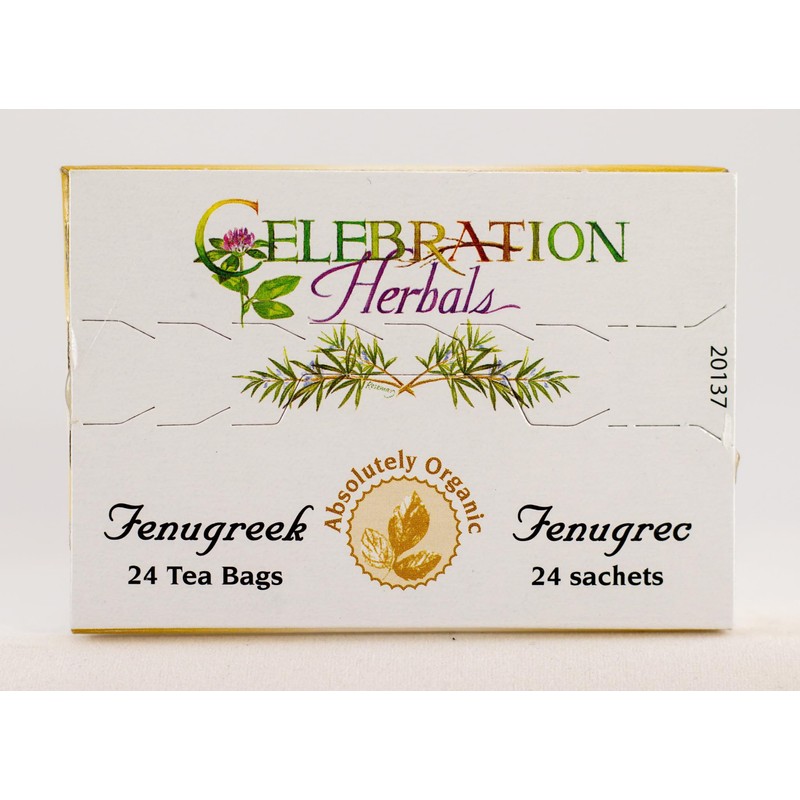 Celebration Herbals - Organic Caffeine Free Fenugreek Seed Herbal Tea