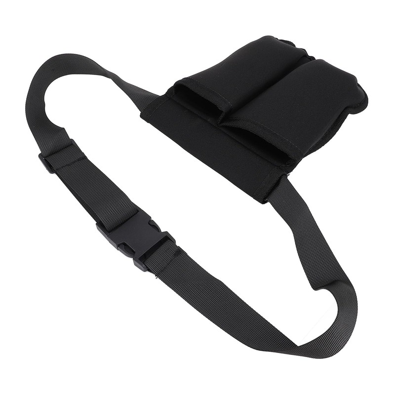 Adjustable Massage Oil Waist Bag for 2 Bottles, Storage of