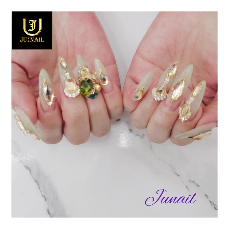 European princess handmade nail tips ✨ - Long stiletto /