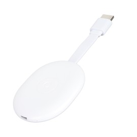 Wireless HDMI Display Dongle Adapter, Full HD Streaming, Real-time Casting, Supports Apps Mirroring, Wireless Connection and Advanced Mode, for iOS, Android, White