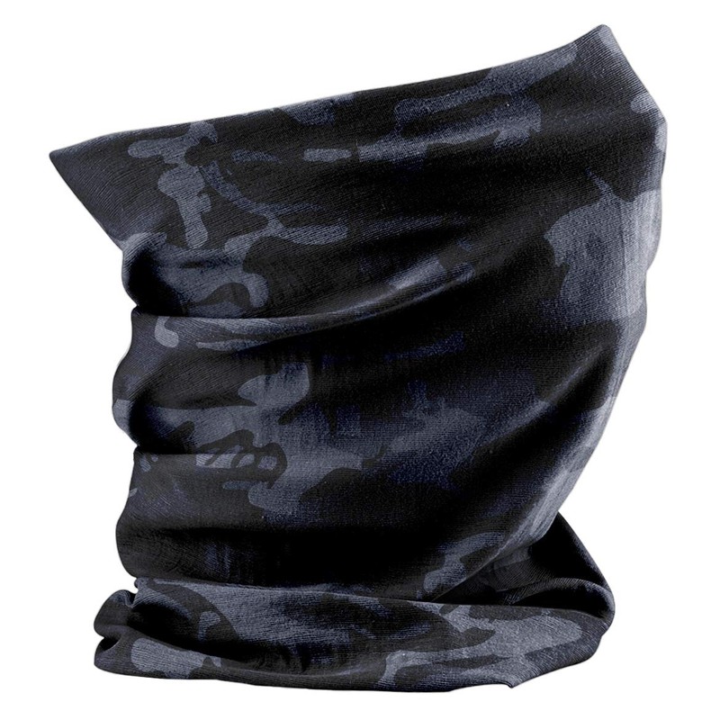 Kids Camo Multifunctional Snood Headwear (Midnight, One Size)