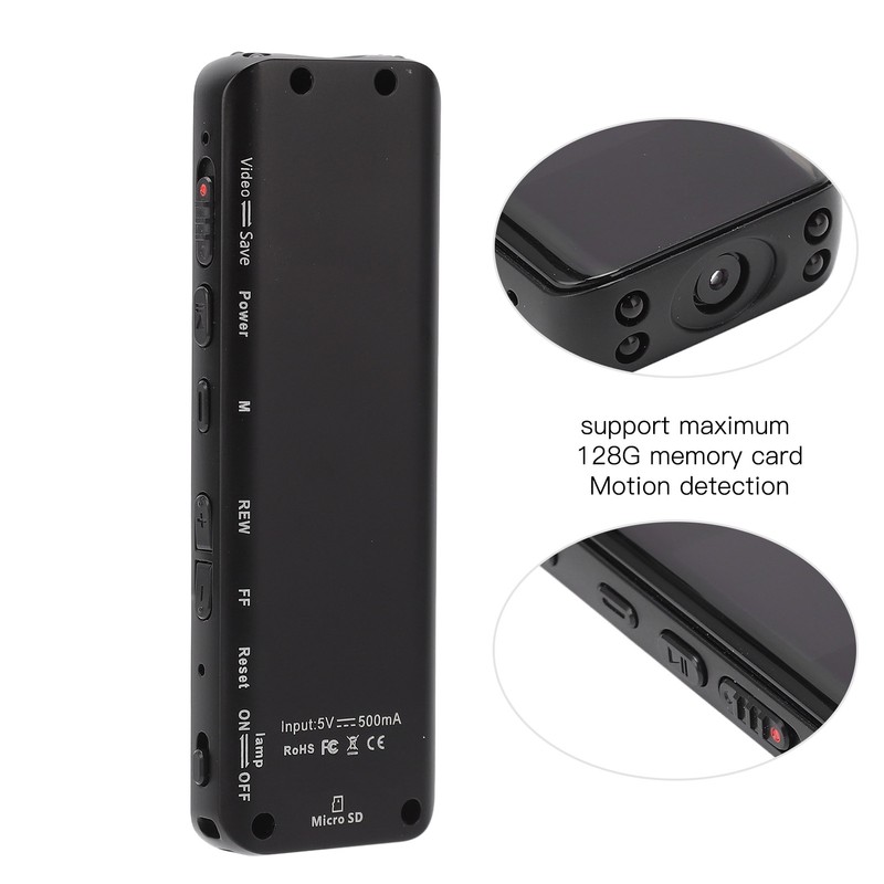 Digital Mini Camera Easy Operation 1080P 30fps Motion Detection Auto