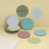 800 Sheets Transparent Sticky Notes Small Round Clear Sticky Notes
