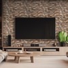 Yutianli 10PSC 3D Wall Panels Peel and Stick Faux Brick