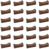 Zelerdo 24 Pieces Wooden Chopstick Holders Chopstick Rest for Home,