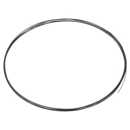 uxcell Tungsten Wire, 99.95% High Purity Tungsten Wire 0.1mm Dia x 4 Meter Length Tungsten Filament Metal Coil for Light Bulb Production Electronics Industry