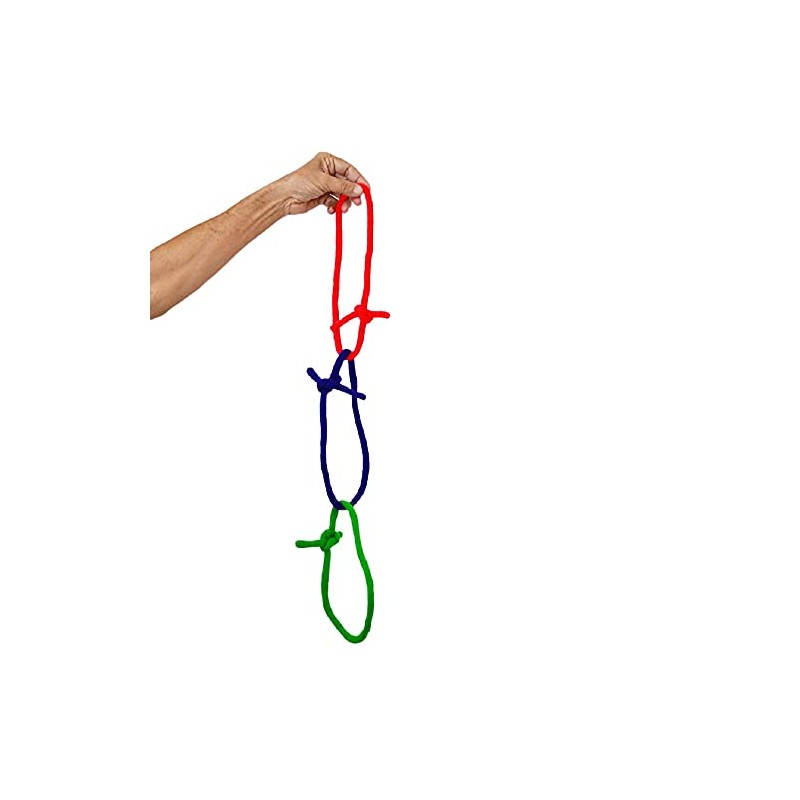 MilesMagic Deluxe Linking Rope Loops (Wool) Gimmick Tie Untie Knots