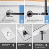 Starlink Gen 3 Extendable Wall Mount Kit for Internet Satellite,