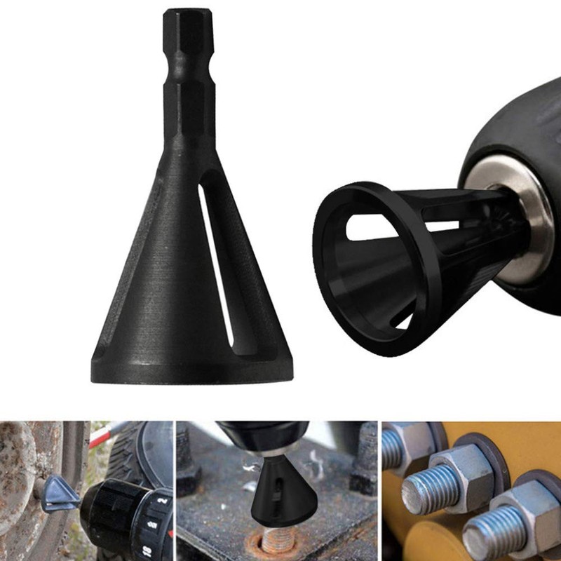 Stainless Steel Hex Shank Deburring External Chamfer Tool Drill Bit