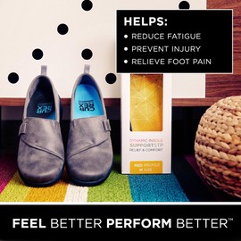 CURREX SupportSTP – Arch Support Insole w/Superior Cushioning & Airflow, Heavy Duty Shell for Less Fatigue – Comfort, Athletic, Casual and Work Shoe Inserts, Men & Women – High Arch, 2XL