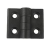 Black Plastic Reinforced Countersunk Hole Bearing Hinge