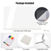 LED Note Board with Colors, Acrylic Dry Erase Board with