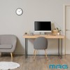 Mag W-768 BR-Z Noah Precision Wall Clock, Radio Clock, Analog,