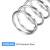 QUARKZMAN Pack of 5 Compression Spring 304 Stainless Steel Compression