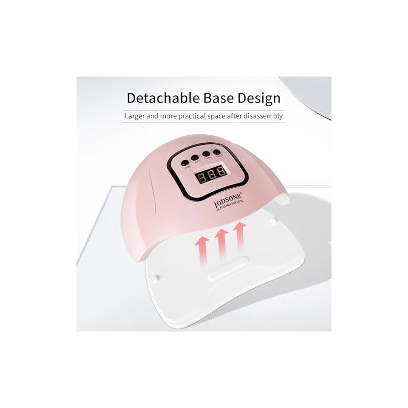 JODSONE U V LED Nail Lamp, Nail Dryer for Gel