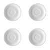Thomas 4 x coffee/tea saucers 14 cm – trend white
