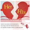 Vatocu Valentine's Day Headband Heart Headpieces His and Hers Gifts