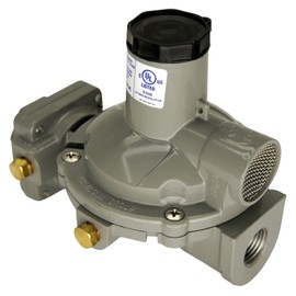 Cavagna Kosan 988TW-15 Twin Stage Propane Regulator 1/4" x 1/2" Outlet