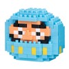 ナノブロック-カルチャー-だるま(青)コレクションシリーズ組み立てキット