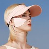[UOPR] UVカットマスク 目元 冷感フェイスカバー 【UPF50+ 99%UVカット、95%冷感 】 日焼け防止 接触冷感 息苦しくない