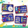 GOOJOOY Montessori Busy Board from 1 Year & Activity Board: