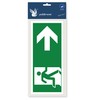 pubblimania Emergency Exit PVC Heavy Duty Outdoor Indoor (29 x