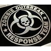Zombie Response Team 2 Car Tag Diamond Etched on Black