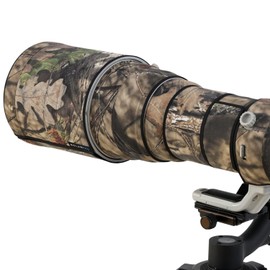 ROLANPRO Lens Cover | Compatible with Sony FE 600mm F/4 GM OSS | Camouflage Cover for Telephoto Lens | 3 Layer Protection and Waterproof | Color Number: #23 Jungle Camo (MY-417)