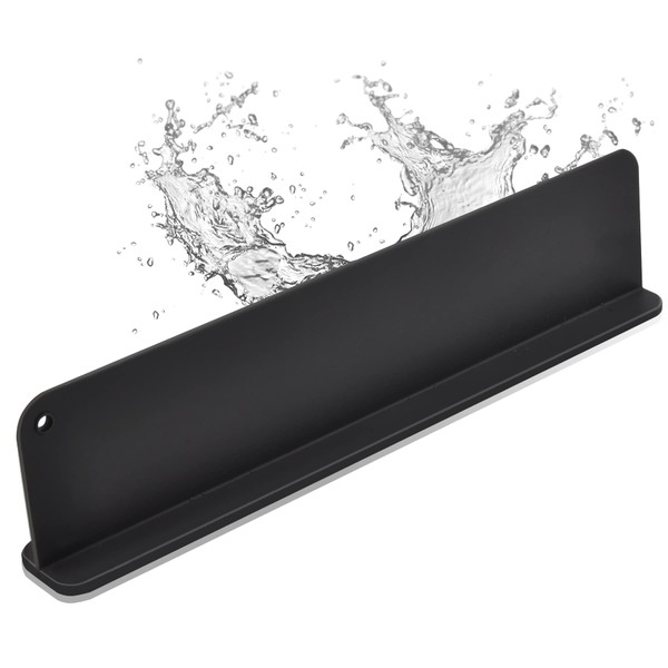 Silicone Sink Splash Guard, Sink Splash Guard with Suction Cup,