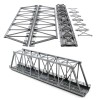 Evemodel HO Scale Model Truss Bridge Kit for Model Track