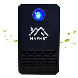 HAPHID Ionizer Air Purifier, Plug in Air Purifier Adopts Anion Technology with 8 Carbon Fiber Heads, Ion Air Purifier with 40 Million Anions/Sec for Home& Office Purify: Odors, Pets Smell Etc(1-Pack)