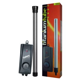 ViaAqua Titanium Aquarium Heater with Remote Controller for Fish Tank - 50 Watts