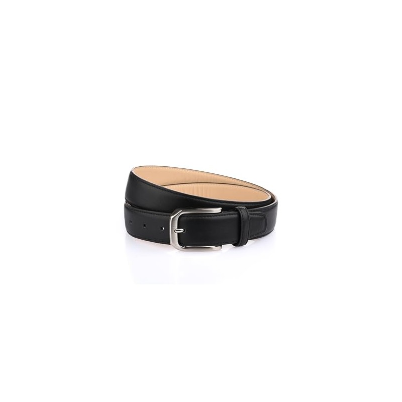 Marc Tchou Leather Belt Bussnis, black