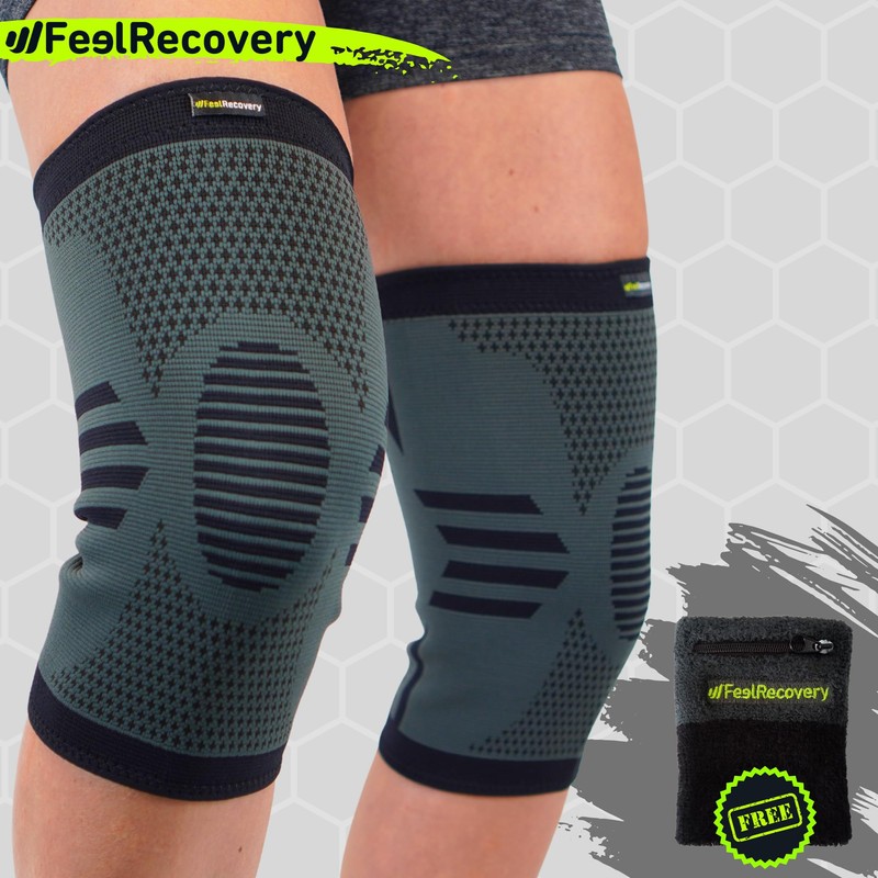 Feel Recovery Pack of 2 Knee Support for Men &