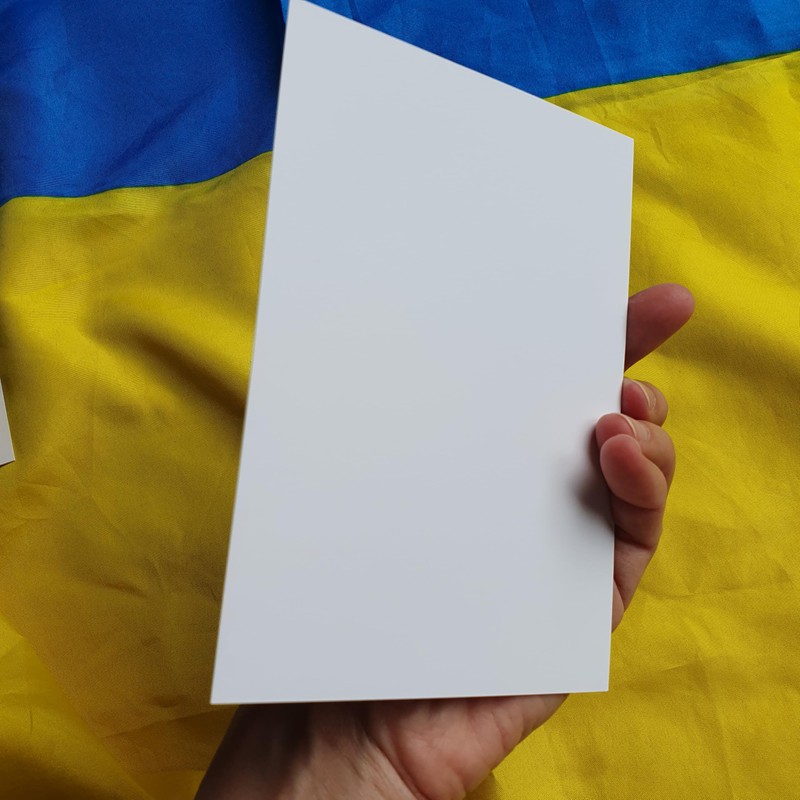 Ukrainian post cards Greetings cards with envelope Stand with Ukraine