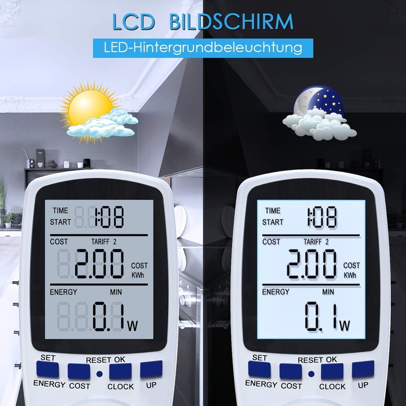 Electricity meter, BMK multifunctional socket, dual rate time sharing range,