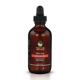 Paradise Springs 100% Pure Essential Oil Wildcrafted Almond Oil 118mL 4 oz