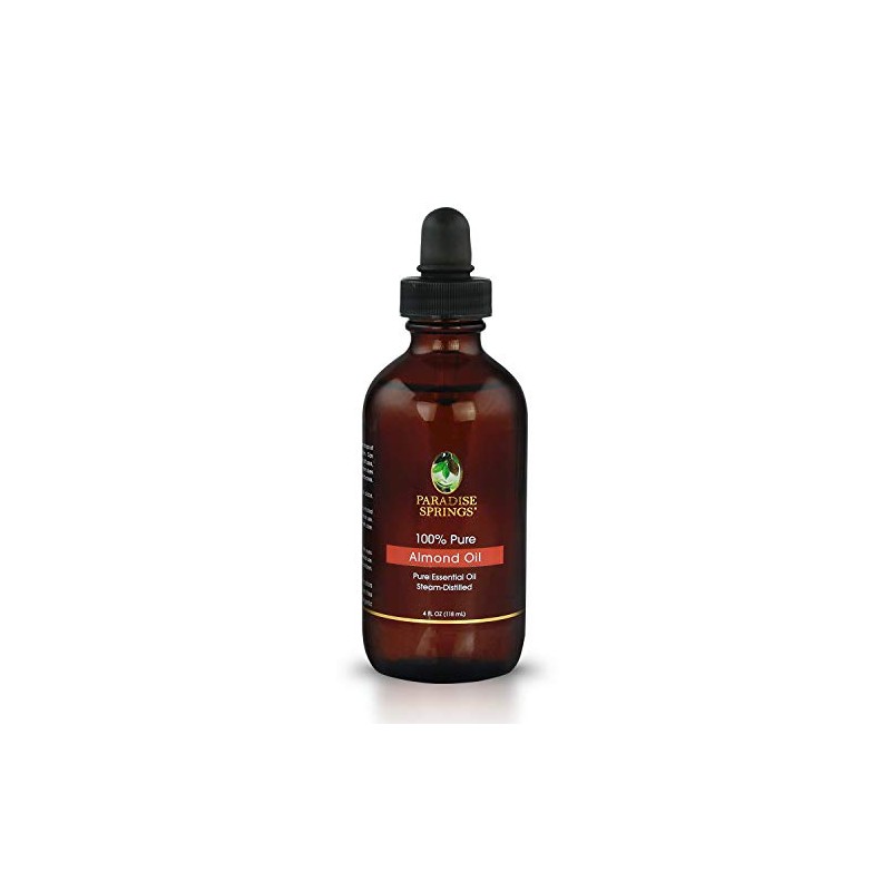 Paradise Springs 100% Pure Essential Oil Wildcrafted Almond Oil 118mL