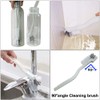 Window or Sliding Door Track Cleaning Brush, Tile Lines Brush,Window