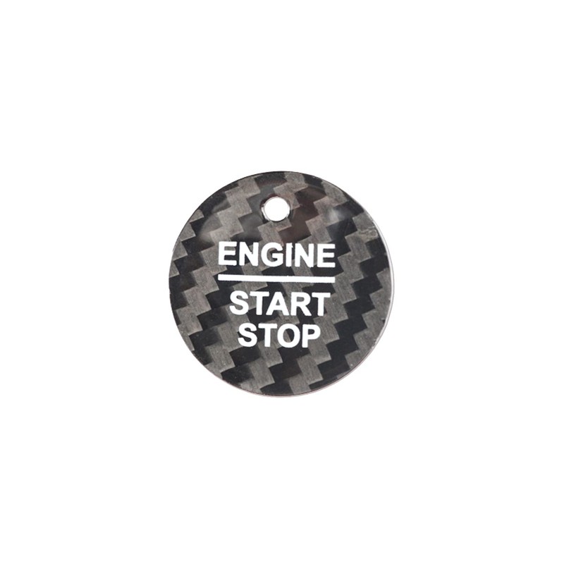 M.JVisun Carbon Fibre One Button Start Button Lid Trim for