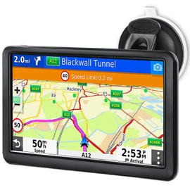 OHREX GPS Navigation for Car, 7 inch, with US Canada Mexico 2024 Maps, Free Lifetime Updates, GPS Navigation System for Truck, Semi Truck, RV, Trucker, Commercial Drivers