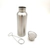 Portable Stainless Steel Kettle with Hook Outdoor Survival Camping Hiking