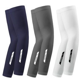 Jupsk 3 Pairs Men Women Arm Sleeves, UV Protection Arm Sleeves Cooling Arms Cover Summer Outdoor Arms Sleeve Sun Protection Compression Sunscreen Ice sleeve