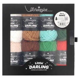 Scheepjes Little Darling colour pack 8x25g - 1pc- Merry Minis