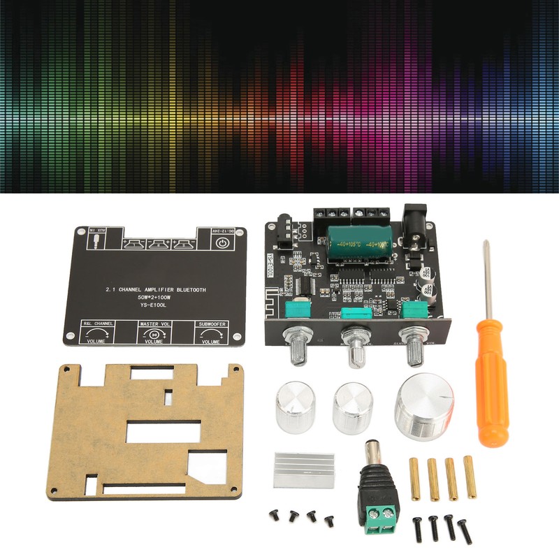 Digital Power Amplifier Module 2.1 Channel 50W 500W 100W Treble